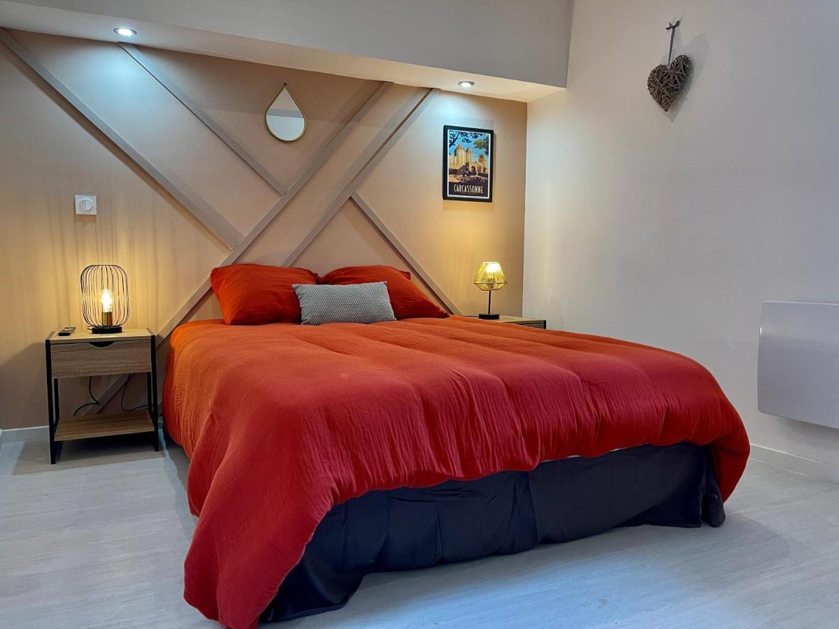 Rooftop N°38 - Rooms Et Studios - Vue Cite Medievale 카르카손 외부 사진