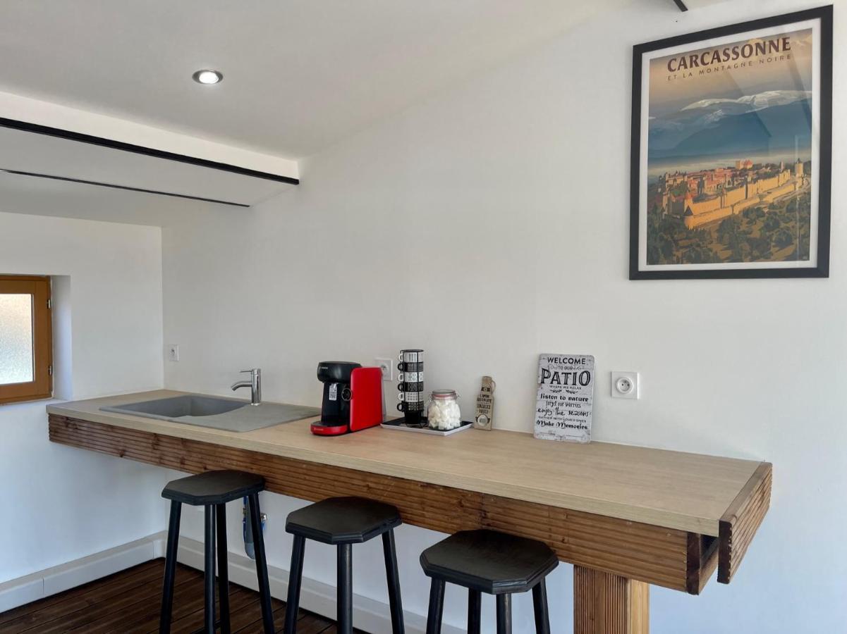 Rooftop N°38 - Rooms Et Studios - Vue Cite Medievale 카르카손 외부 사진